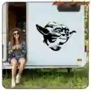 Yoda Star Wars Sticker | Vintage Sticker Factory