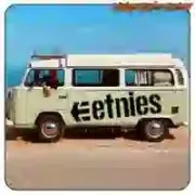 Autocollant ETNIES en vinyle découpé