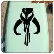 AUTOCOLLANT MANDALORIEN. ACHETEZ DES AUTOCOLLANTS EN VINYLE.