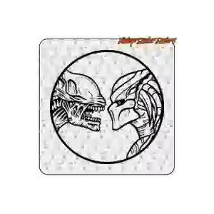 Alien vs Predator Science-Fiction-Aufkleber
