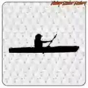 SIMPLE KAYAK STICKER. BUY VINYL STICKERS.