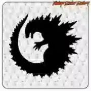 Pegatina GODZILLA. Comprar pegatinas.