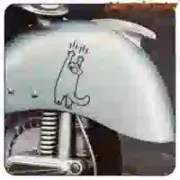 Simon’s Cat Sticker in Several Sizes
