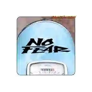 NO FEAR die-cut vinyl sticker