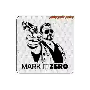 Pegatina MARK IT ZERO para cine y cultura geek