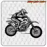 ENDURO AUFKLEBER. KAUFEN SIE VINYLAUFKLEBER.