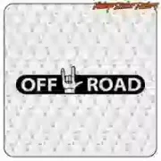 Pegatina OFF ROAD de vinilo para 4x4