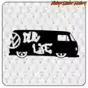 DUB LIFE AUFKLEBER. KAUFEN SIE VINYLAUFKLEBER.