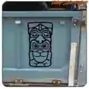 Pegatina TIKI. Comprar pegatinas.