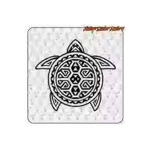 Pegatina Tribal Turtle de tortuga tribal