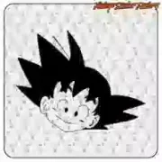 GOKU -2 STICKER. BUY VINYL STICKERS.