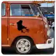 Die-cut vinyl skater sticker