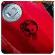 Pegatina CASCO SKULL. Comprar pegatinas.
