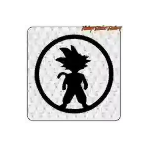 Goku-Mond-Vinylaufkleber | Dragon Ball