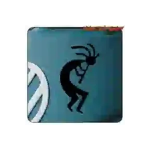 Kokopelli-Aufkleber | Vintage Sticker Factory