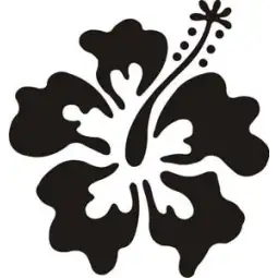 Autocollant Flor Hawaiana Hibiscus