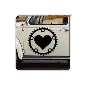 Bike Love sticker for cycling enthusiasts