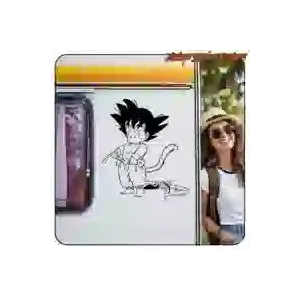 Goku with kimono sticker | Decorative vinyl