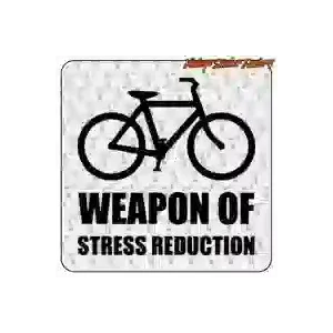Weapon of Stress Reduction cycling sticker