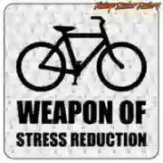 Autocollant vélo Weapon of Stress Reduction