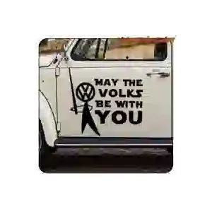 Aufkleber MAY THE VOLKS BE WITH YOU