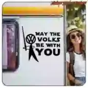 Aufkleber MAY THE VOLKS BE WITH YOU