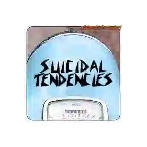 SUICIDAL TENDENCIES -2 AUFKLEBER. KAUFEN SIE VINYLAUFKLEBER.