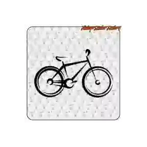 Mountain Bike cut vinyl sticker