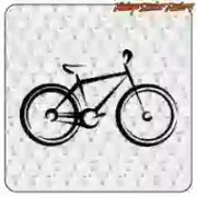 Mountain Bike cut vinyl sticker