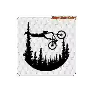 Autocollant MTB FLY en vinyle découpé