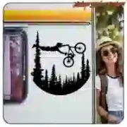 MTB FLY cut vinyl sticker