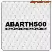 Pegatina ABARTH 500 - ESSEESSE en vinilo