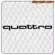 Pegatina QUATTRO para coche | Vinilo decorativo