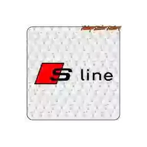 S LINE Sticker Visually Linked to Audi | Decorative Vinyl