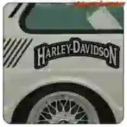 HARLEY DAVIDSON Aufkleber für Custom-Motorräder