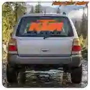 AUTOCOLLANT KTM RACING. ACHETEZ DES AUTOCOLLANTS EN VINYLE.
