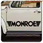 Pegatina logo Monroe modelo 2 | Vinilo coche, taller o garaje