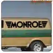Autocollant logo Monroe modèle 2 | Vinyle voiture, atelier ou garage