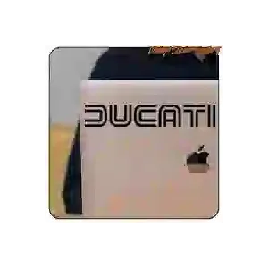 Ducati Racing-Motorradaufkleber