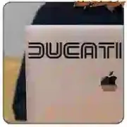 Ducati Racing-Motorradaufkleber