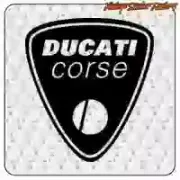 DUCATI CORSE AUFKLEBER. KAUFEN SIE VINYLAUFKLEBER.