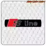 Autocollant S LINE en vinyle découpé