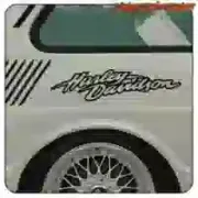 Autocollant HARLEY DAVIDSON pour motos custom
