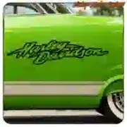 Pegatina HARLEY DAVIDSON para motos custom