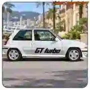 GT TURBO AUFKLEBER. KAUFEN SIE VINYLAUFKLEBER.