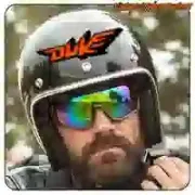 Zweifarbiger KTM-Duke-Aufkleber fürs Motorrad