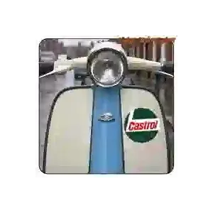 Autocollant logo Castrol | Vinyle voiture, moto ou garage