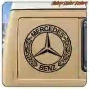 MERCEDES BENZ STICKER. BUY VINYL STICKERS.