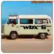 Autocollant WBX6 pour VW T3 | Vinyle wasserboxer
