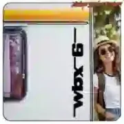 Pegatina WBX6 para VW T3 | Vinilo wasserboxer